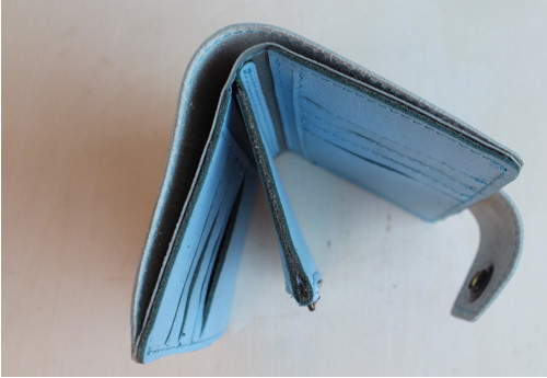 Kožená peněženka vlk