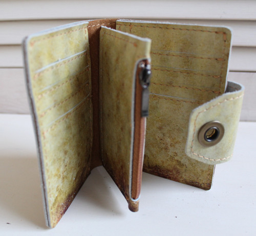 Kožená peněženka drak