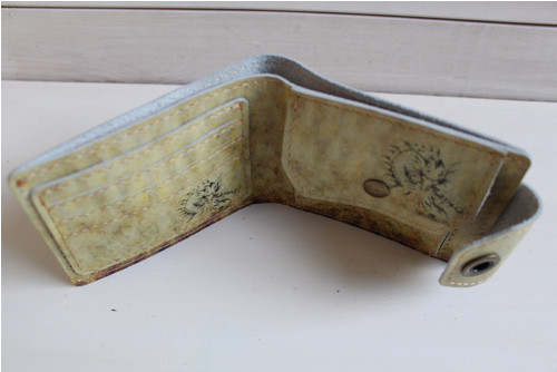 Kožená peněženka drak