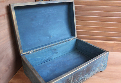 Truhla dřevěná petrolejová