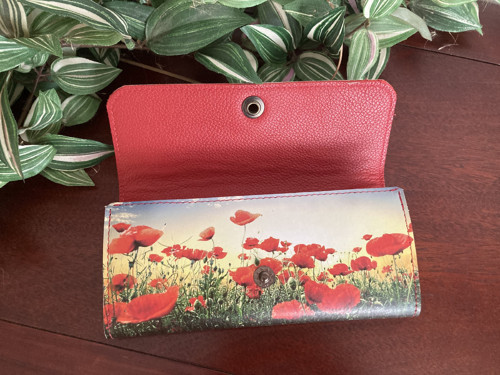 Peněženka máky