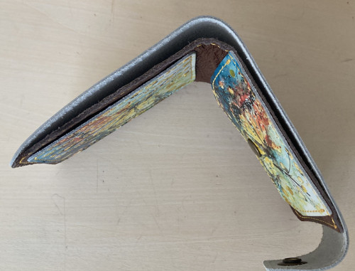 Kožená peněženka motýl