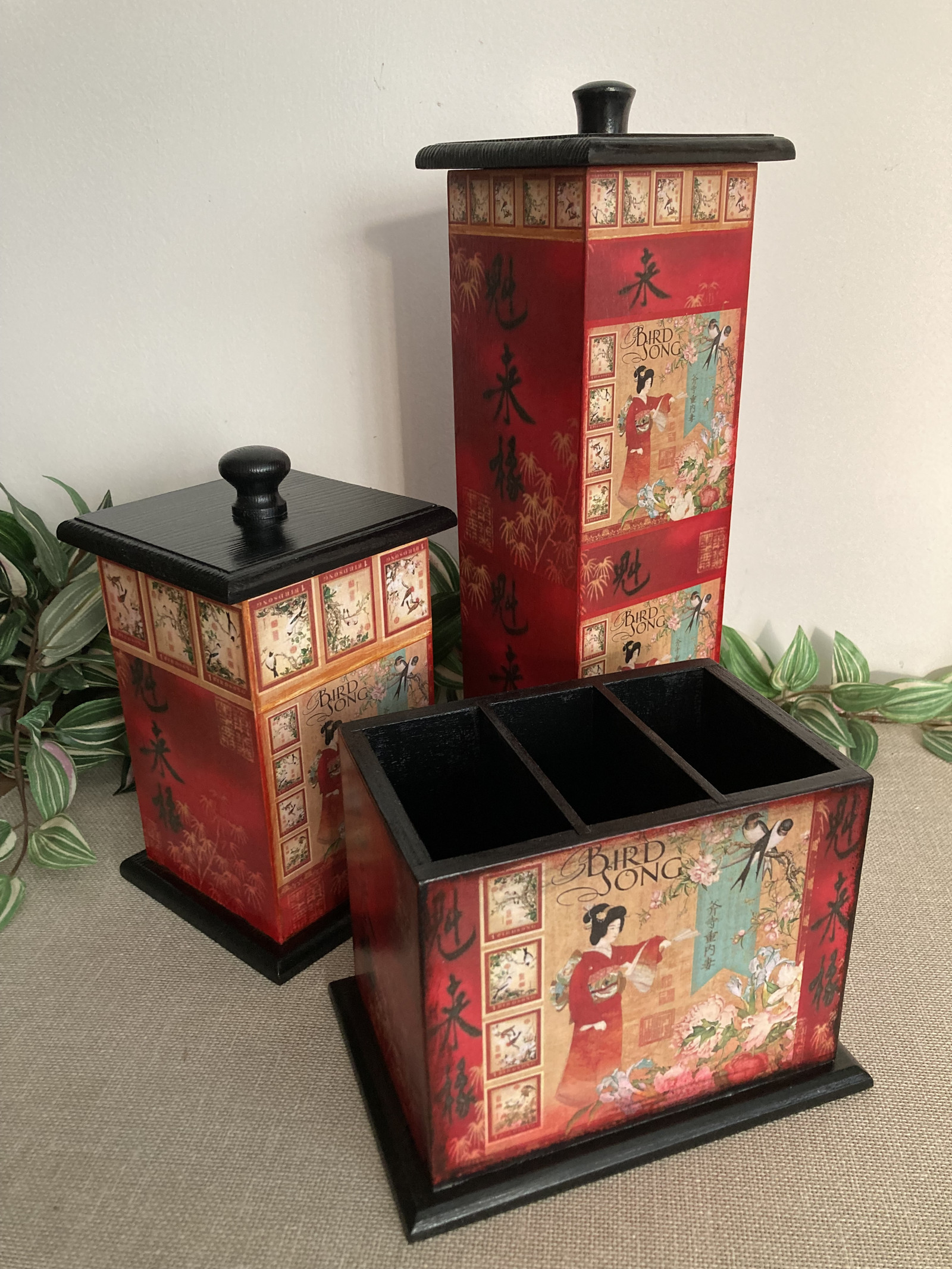 Dřevěná dóza na špagety