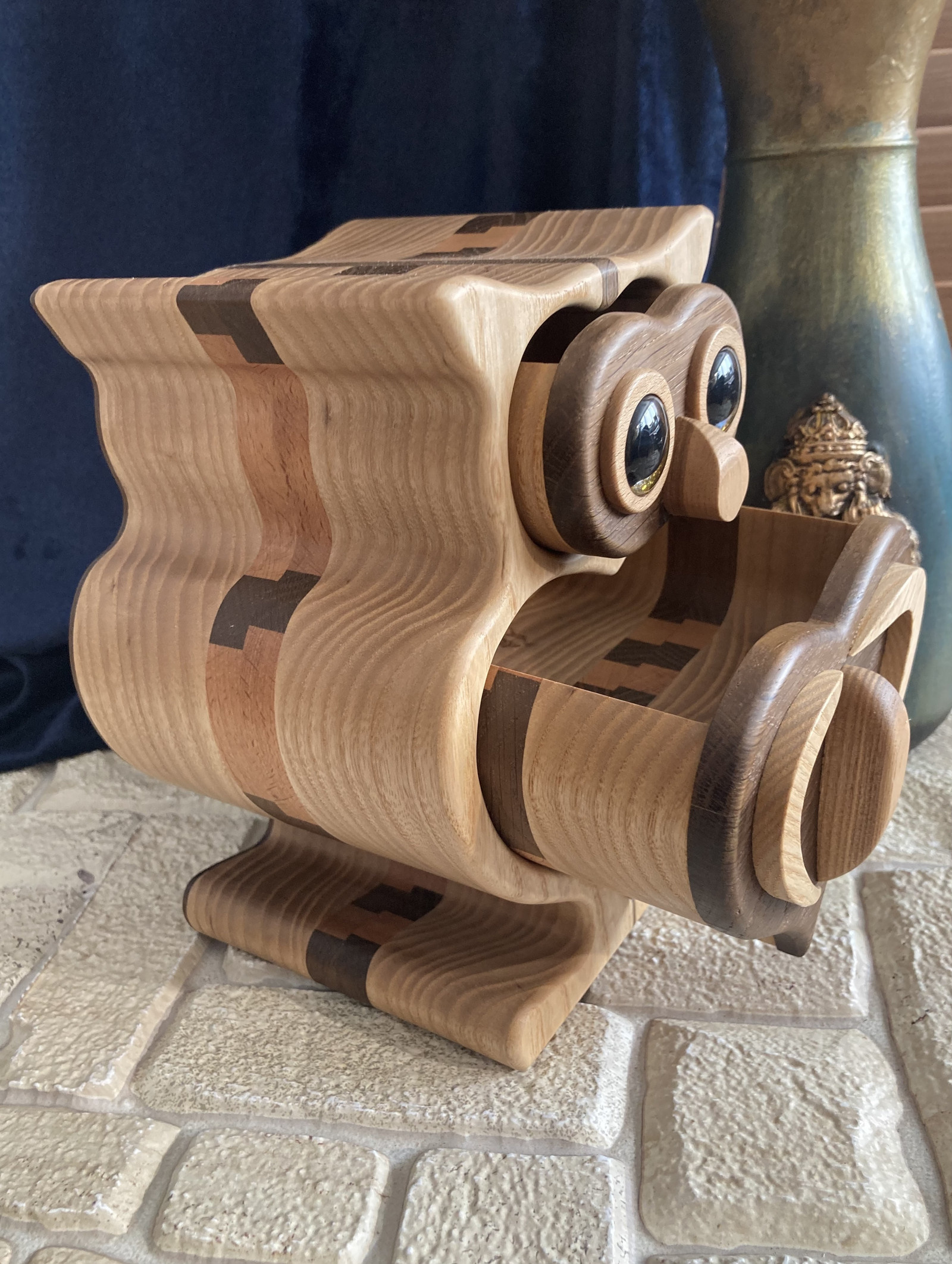 Šperkovnice Sova s tajným šuplíkem