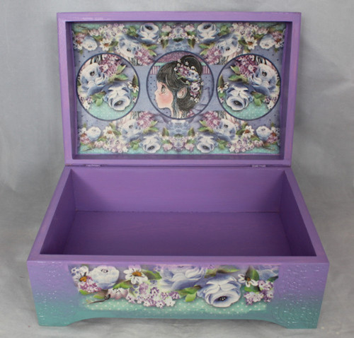 Truhla dřevěná - víla