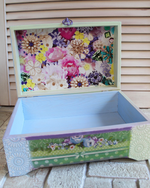 Truhla dřevěná - víla